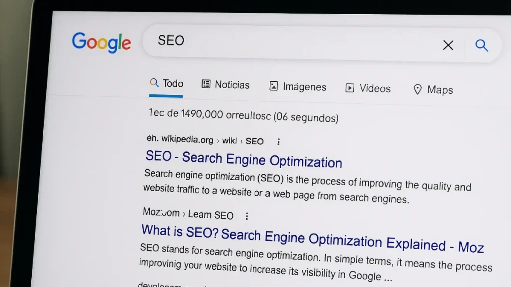 como posicionar o seu sítio web no Google