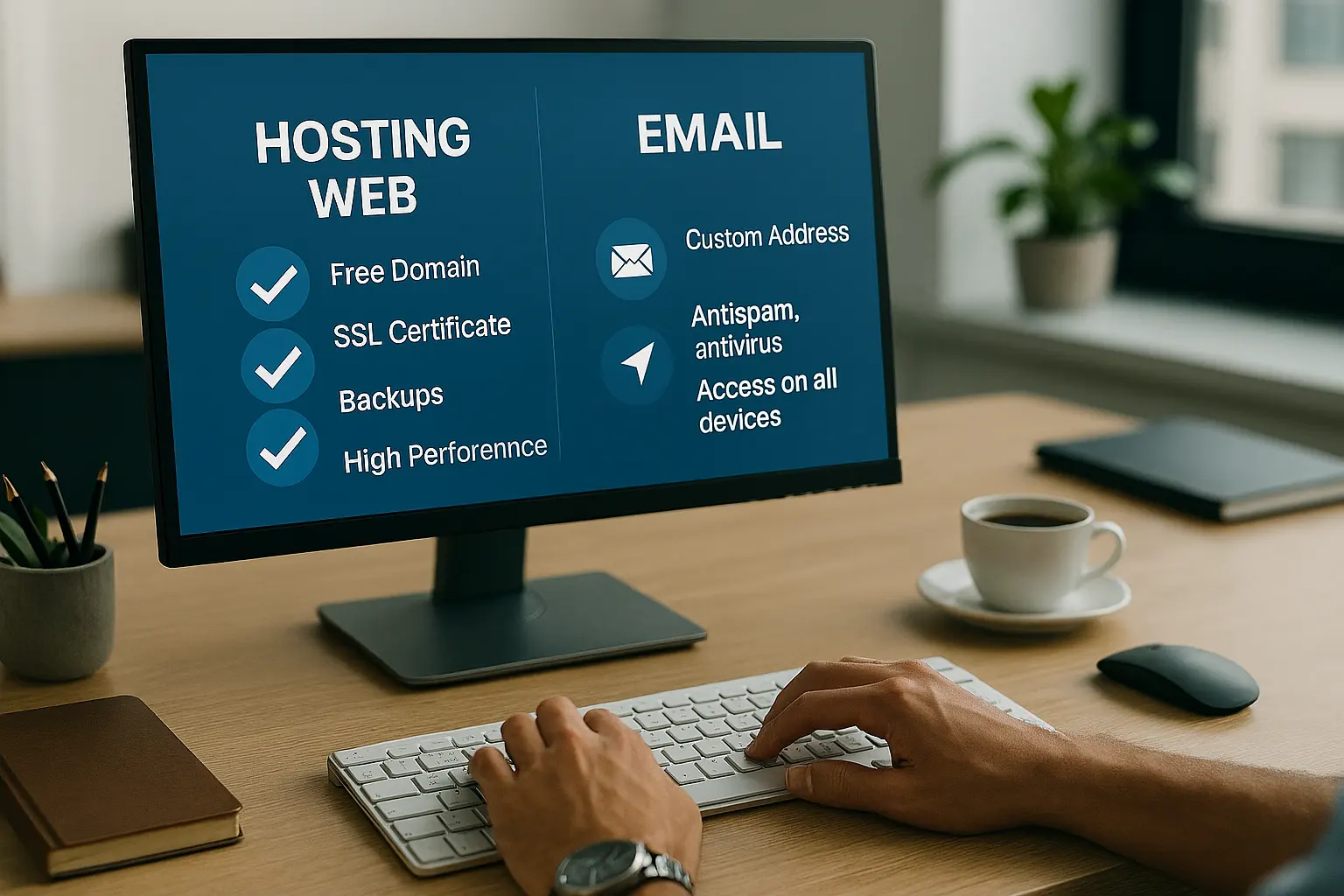 Web hosting and professional email, ewardsolution