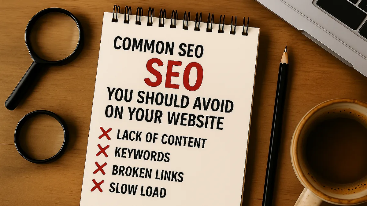 Common Seo mistakes by ewardsolution